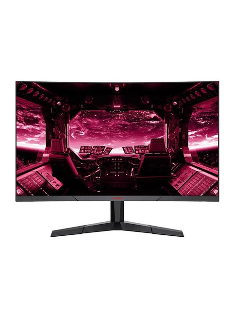 27-Inch VA QHD Curved Gaming Monitor, 144Hz Refresh Rate, 1800R Curved, 1ms Response Time, FreeSync/G-Sync Technology, 85% DCI-P3 Color Gamut, DP1.2/HDMI*2, Black | 27E6QC
