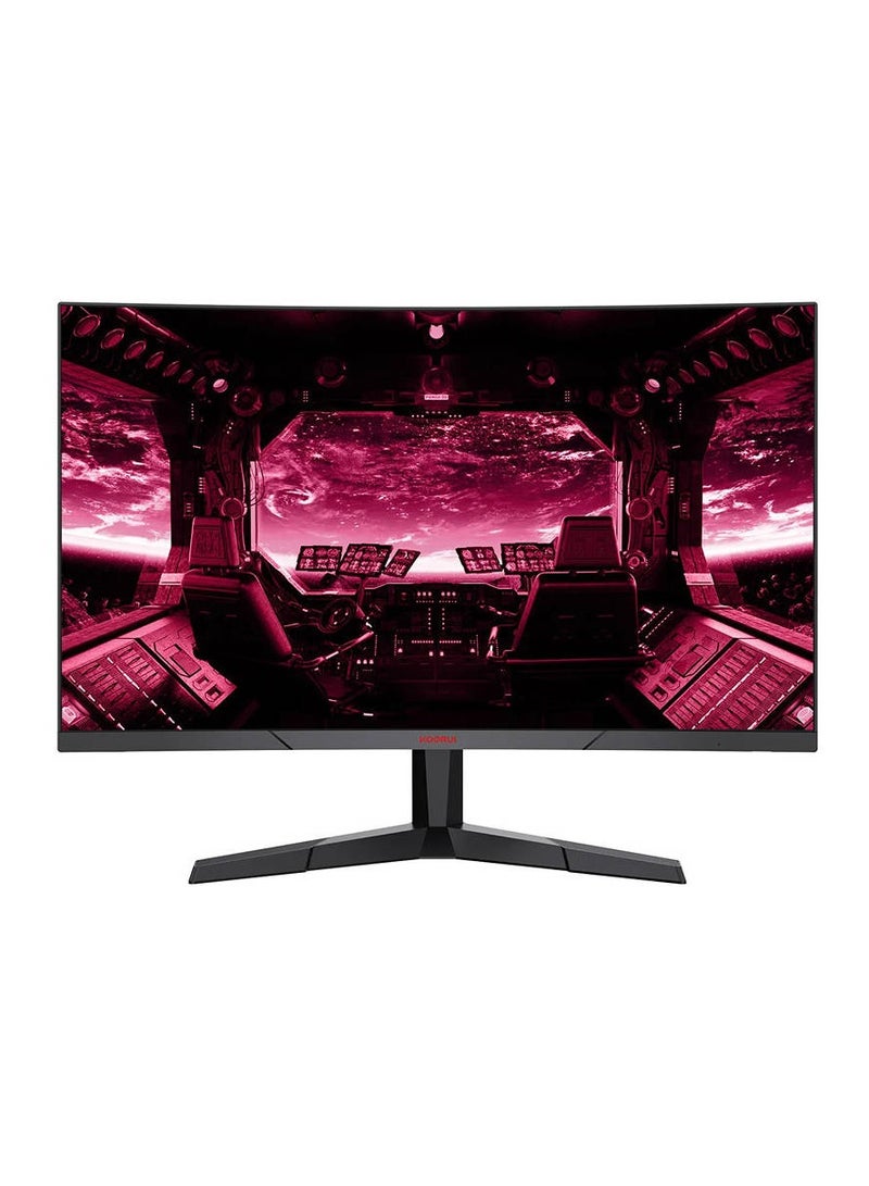 27-Inch VA QHD Curved Gaming Monitor, 144Hz Refresh Rate, 1800R Curved, 1ms Response Time, FreeSync/G-Sync Technology, 85% DCI-P3 Color Gamut, DP1.2/HDMI*2, Black | 27E6QC