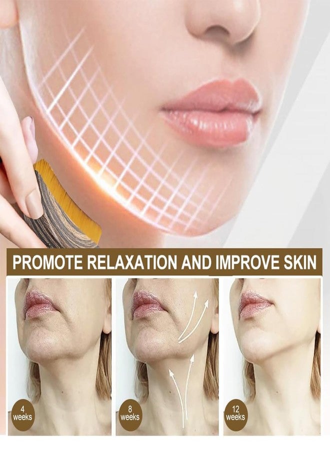 squishy 3Pcs Lymphatic Contour Face Brush, Lymphatic Drainage Tool,Facial Massage Set for Puffiness Reduction, Includes Lymphatic Brush, Gua Sha Tool for Jawline Contouring, Travel-Friendly Skincare Accessory - Image 3