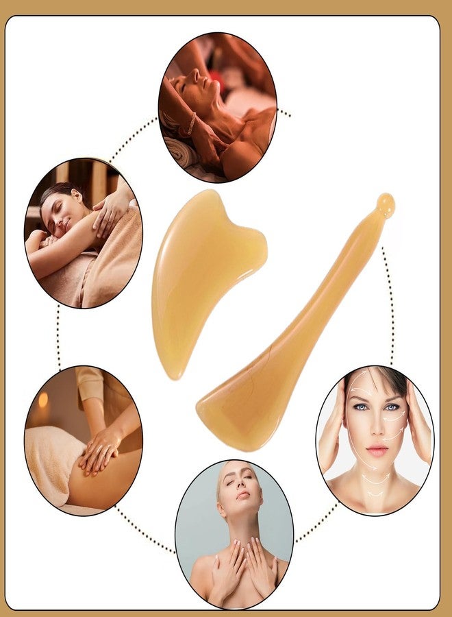 squishy 3Pcs Lymphatic Contour Face Brush, Lymphatic Drainage Tool,Facial Massage Set for Puffiness Reduction, Includes Lymphatic Brush, Gua Sha Tool for Jawline Contouring, Travel-Friendly Skincare Accessory - Image 4