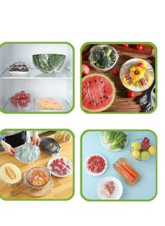 Golden Disposable Cling Film Elastic Wraps for Food Storage 300 Pieces  - Image 4
