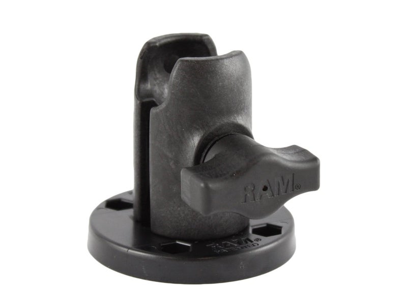 RAM Mounts Single Socket Arm with Round Swivel Plate RAP-B-200-1-293U Compatible with RAM B Size 1" Ball Components - Image 2