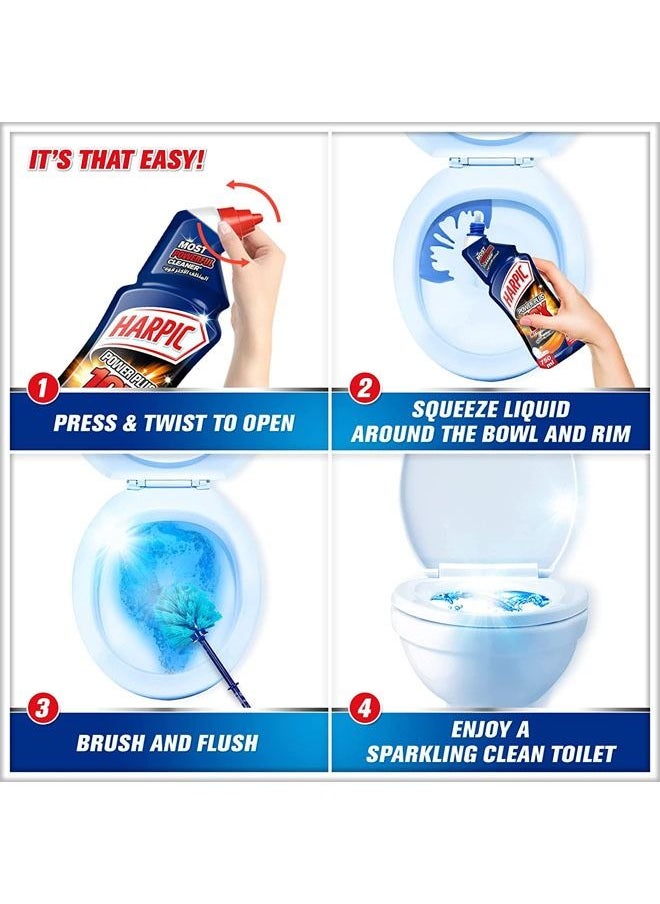 Harpic - Original Power Plus 10X Most Powerful Toilet Cleaner Liquid 750ml Pack Of 3 - Image 1