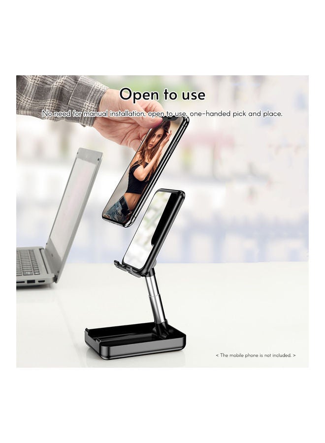 NIBEMINENT D2 Desktop Cell Phone Stand for Smartphones Tablets Pink  - Image 4