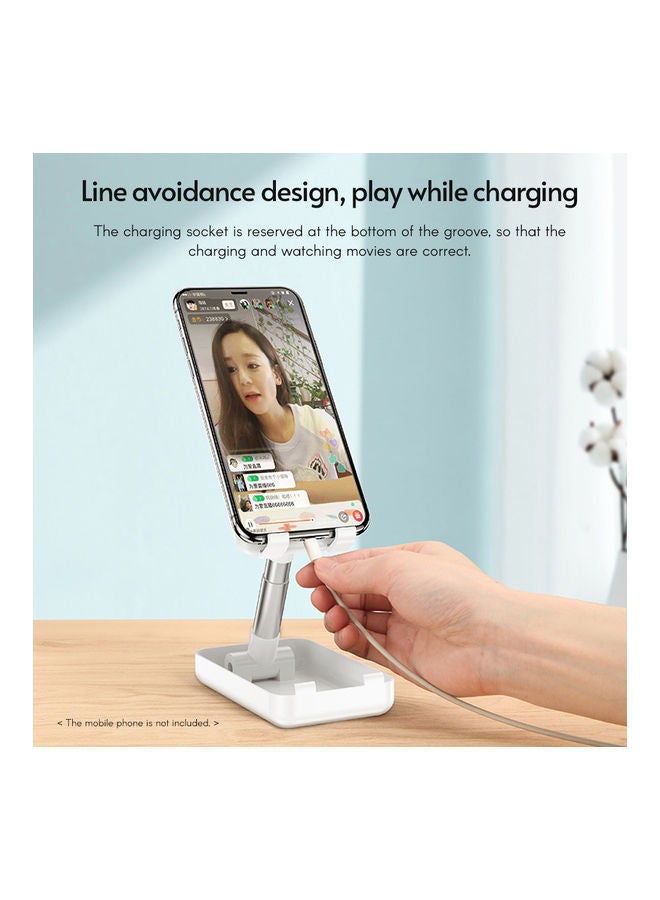 NIBEMINENT D2 Desktop Cell Phone Stand for Smartphones Tablets Pink  - Image 5