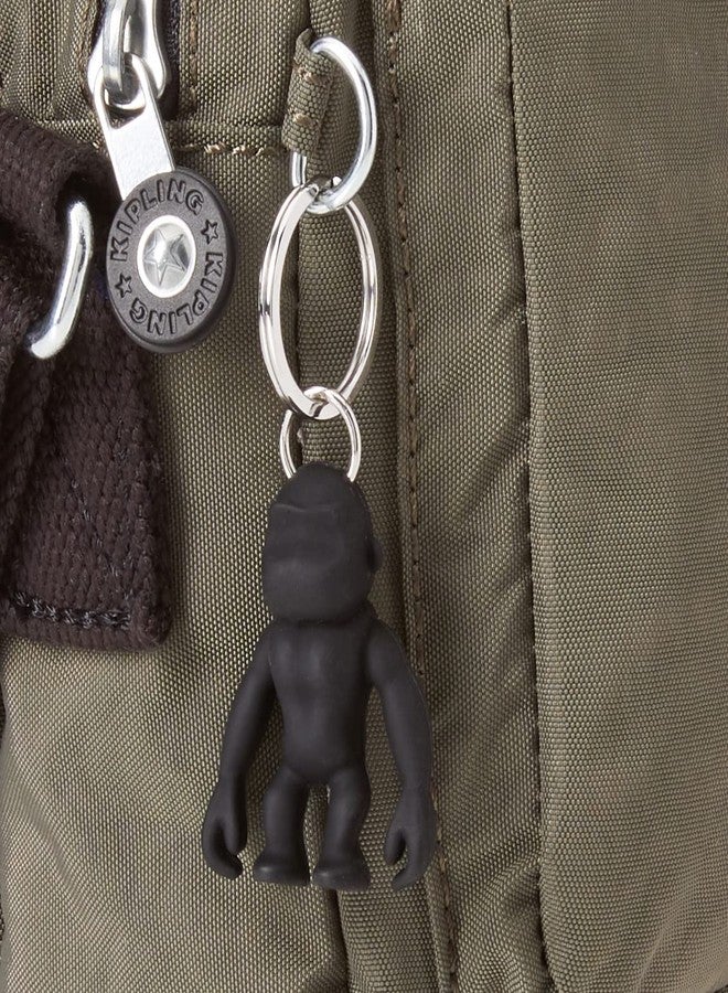 KIPLING KIPLING حقيبة كيبلينج متوسطة الحجم للنساء، خفيفة الوزن، حقيبة خصر من النايلون قابلة للتعديل، لون أخضر طحلبي، مقاس متوسط أمريكي - Image 2