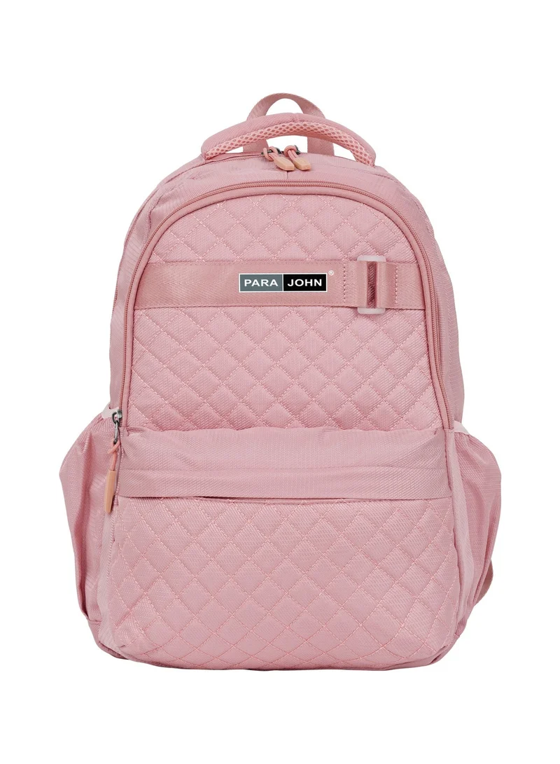 PARAJOHN Parajohn 18 Inch School Backpack for Boys & Girls, Lightweight Durable School Bag with Multiple Compartments,Pink