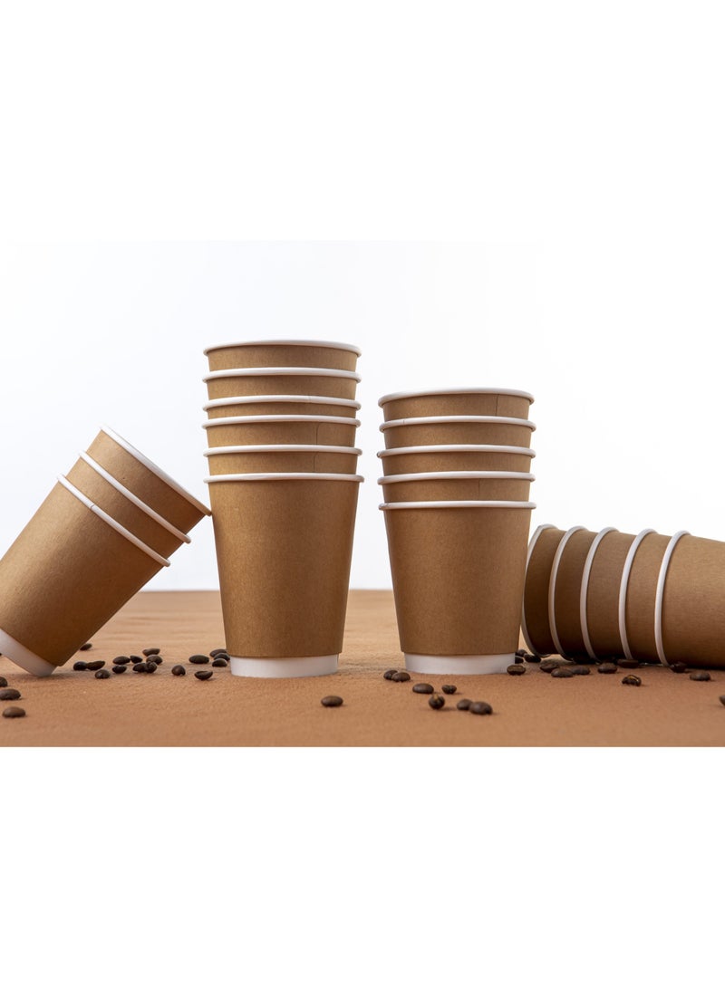 Double Wall Cups - Pack of 50 - 8oz - Image 1