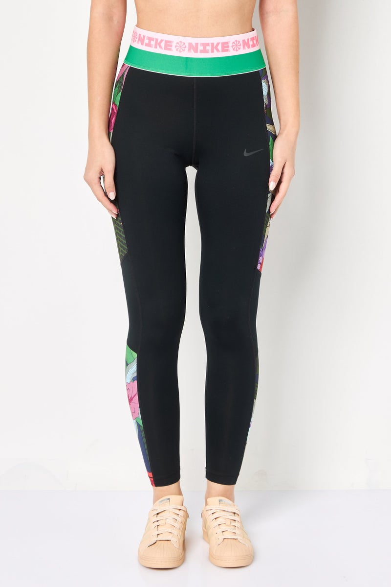 Nike Women Tight Fit 7/8 Training Leggings, Black - Image 1