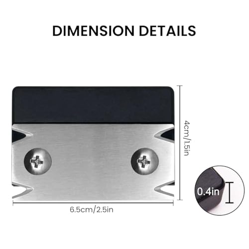 Serplex® Woodworking Edge Trimmer, Hand Planer Edge Bander for Burrs, Edge Corner Planer, Wood Chamfering Fillet Scraper, Stainless Steel Blade Veneer Edge Trimmer Deburring Tool Edge Banding Cutter - Image 2