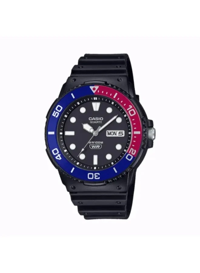 CASIO Men's Resin Analog Watch MRW-230H-1E2VDF - Image 1