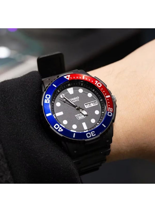 CASIO Men's Resin Analog Watch MRW-230H-1E2VDF - Image 2