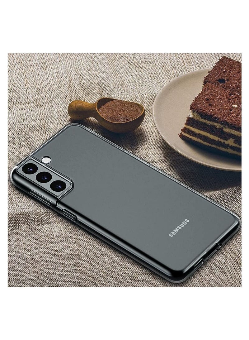 غطاء من الجوانب الناعمة من مادة TPU لهاتف Samsung Galaxy S22 5G شفاف - Image 4