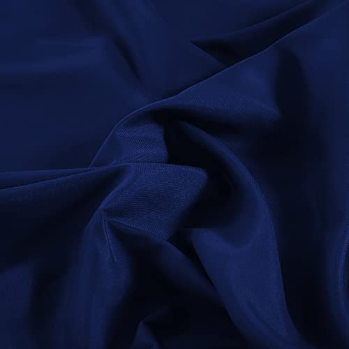 Lirex Navy Blue Twin Flat Sheet Only,Ultra Soft & Breathable Brushed 1800 Microfiber, Hotel Quality Flat Sheet Sold Separately, Top Sheet for Bed (Navy Blue, Twin) - Image 3