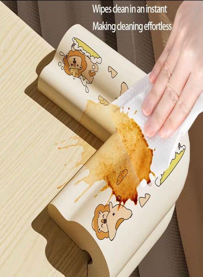 ClickFit Kids Safety Corner Guard Soft Edge Protector for Table & Furniture | Baby Proofing Corner Protectors for Toddlers | Anti-Collision Child Safety Guards for Sharp Corners (5, Beige) - Image 4