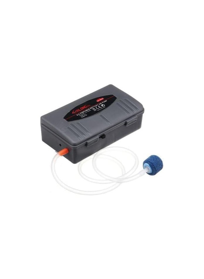 Meridian Portable Battery‑Operated Aquarium Air Pump with Air Stone - Image 1