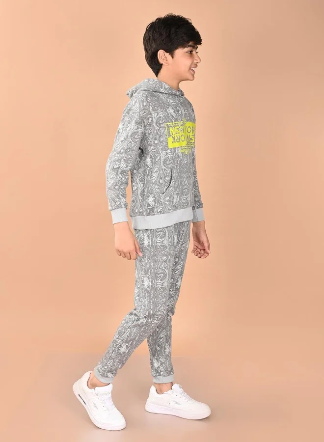 LILPICKS Solid Sweatshirt with Jogger Set