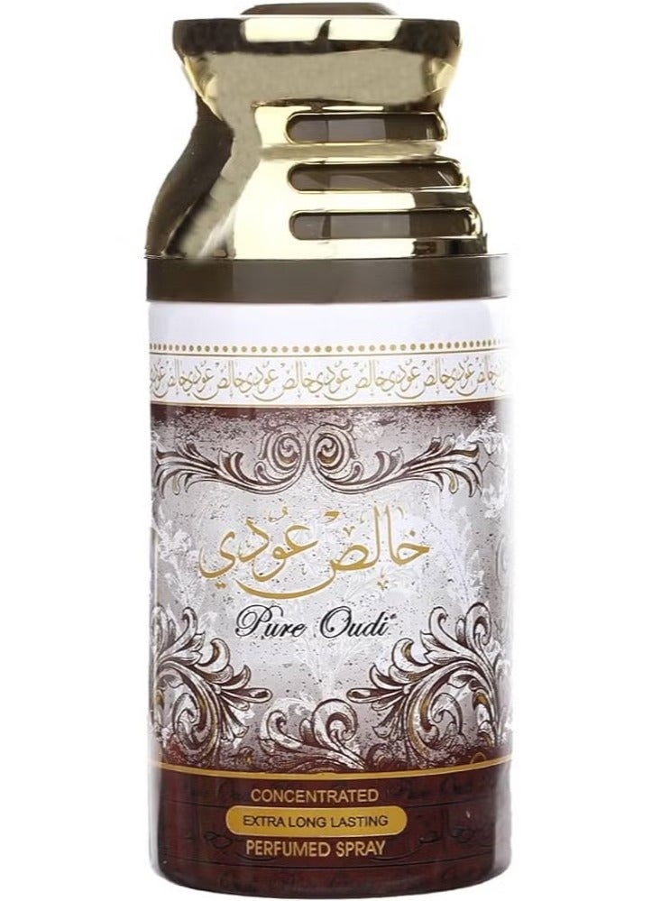Lattafa Pure Oud Long Lasting Perfume Spray for unisex - 250ml