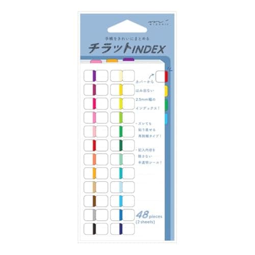 Midori Index Label S Chirat 82469006 Vivid 24 Colors | Index Sticker - Image 5