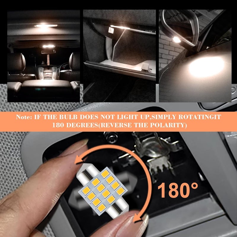 iFunyLED 24-Piece LED Car Interior Bulb Kit - Image 4