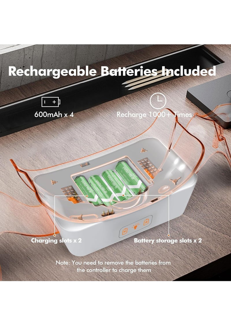 Charging Dock for Meta  Quest 3, VR Headset Charging Stand and Controller Holder with RGB Light - Image 3