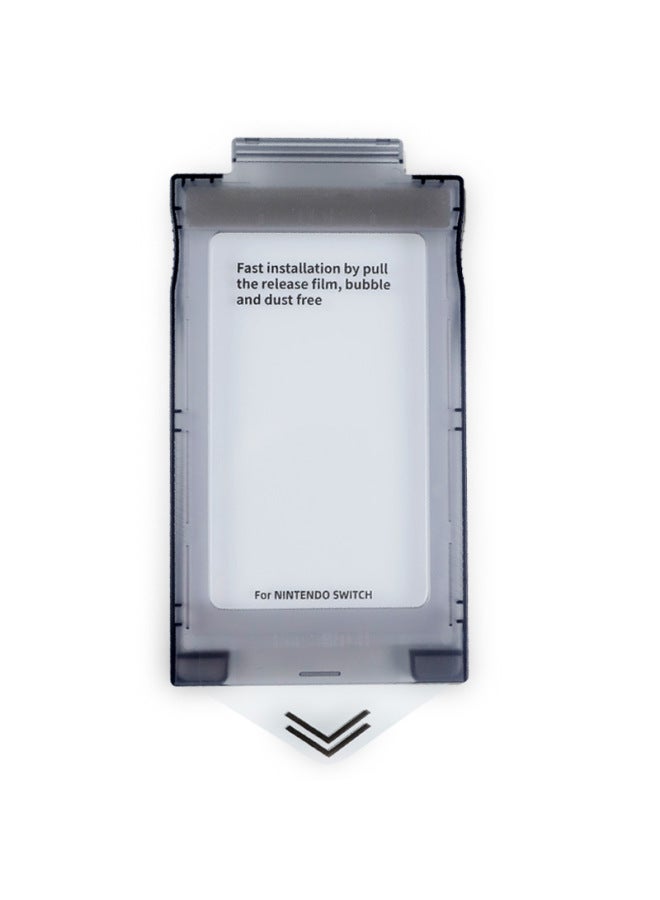 For Nintendo Tempered Film Dustless Bin Film NS Type Blu-ray Game Machine Protective Film Switch Film Seconds Patch Box-Color:Blue Light Switch Diaphragm (must Be Used With A Dust-free Compartment) - Image 5