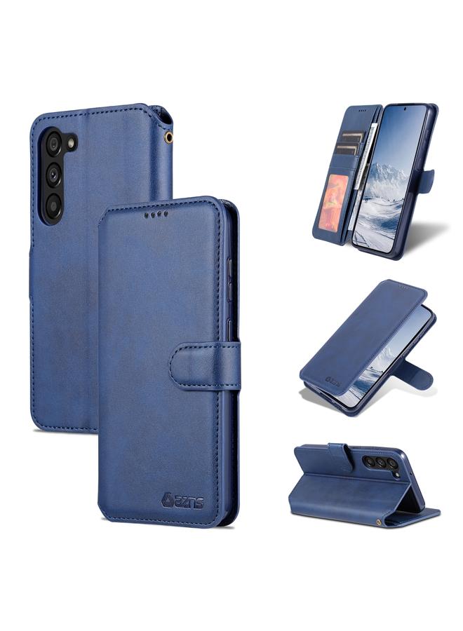 The Bros Case For Samsung Galaxy S23 5G Calf Texture Horizontal Flip Leather Phone Case