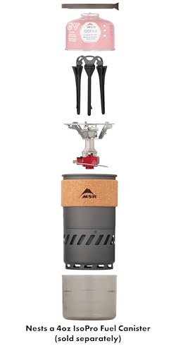 MSR Switch Lightweight Backpacking and Camping Stove System - Image 3