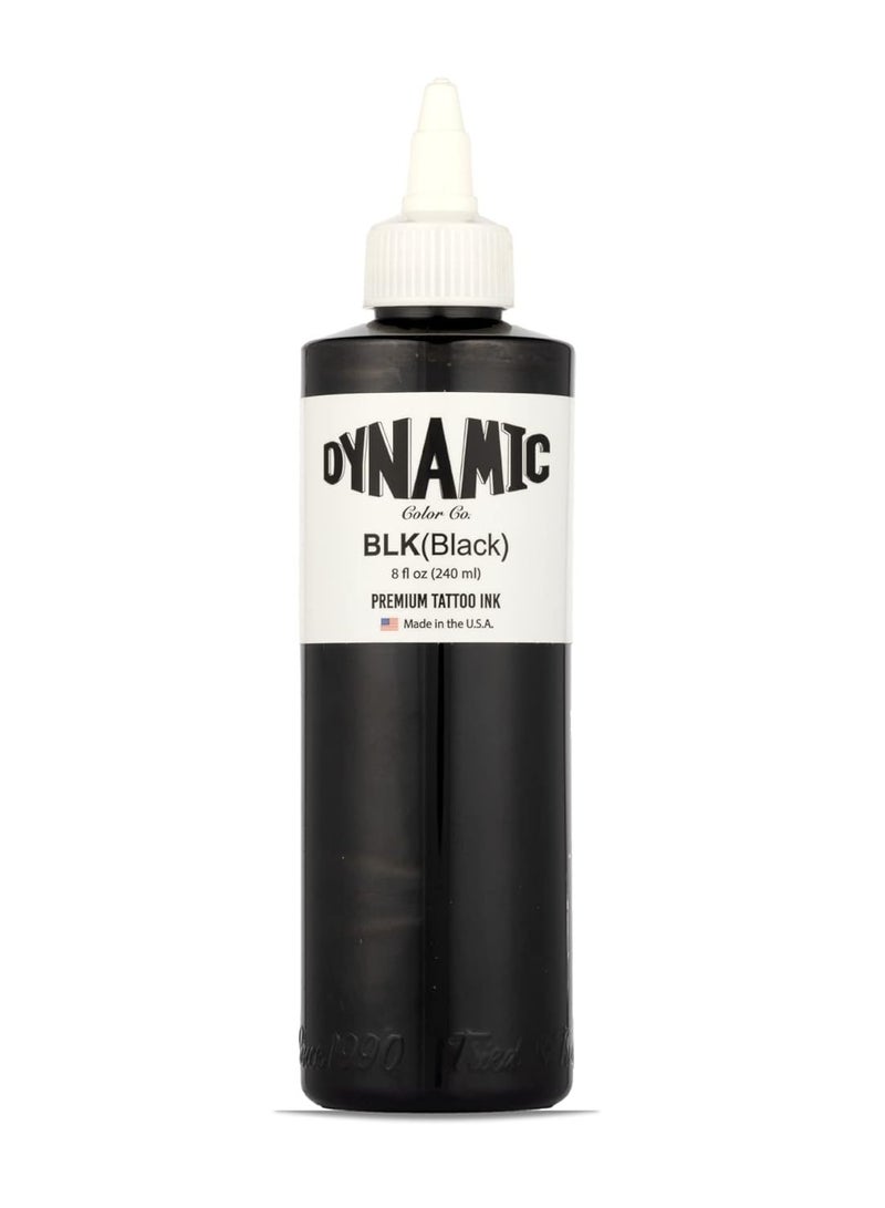 Dynamic Dynamic Color Co Black Ink 8oz Bottle - Image 1