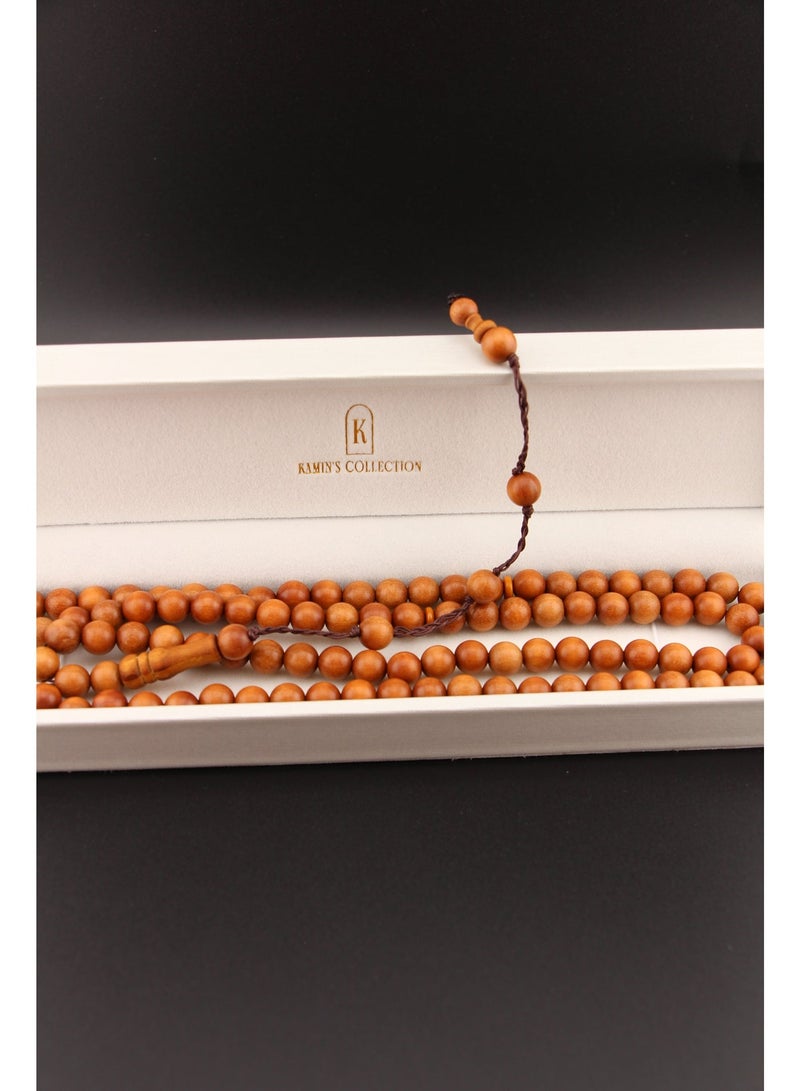 Kamins Collection Sandalwood Tasbih 99/8mm - Image 2