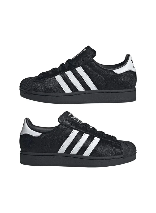 اديداس اوريجينالز adidas SUPERSTAR W Black Originals Kids Shoes