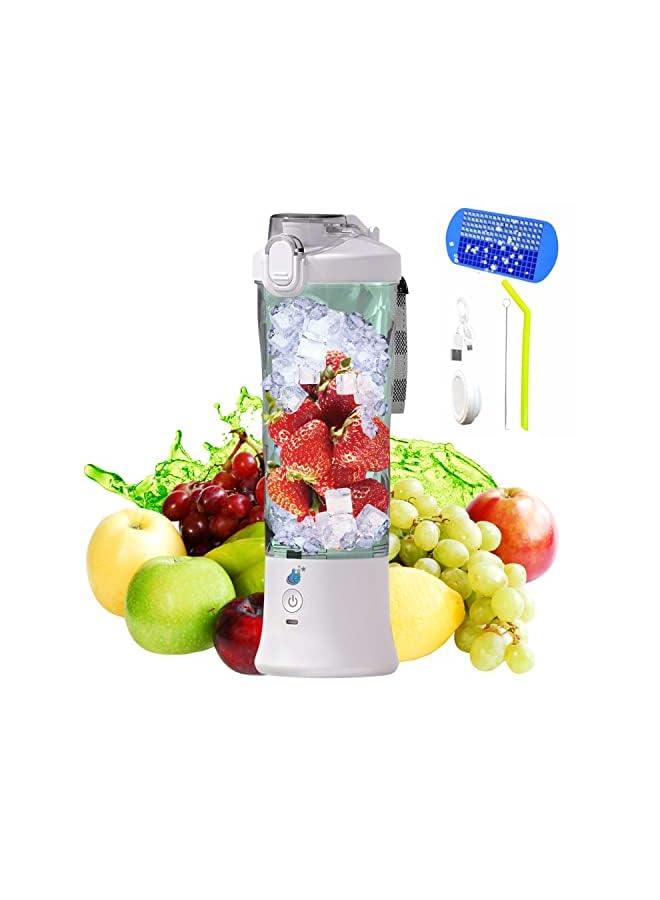 vesus Blender,Best 4Vi Personal Blender, Smoothie Blender For Shakes With Usb Rechargeable Blender Bottle 20 Oz - Image 1