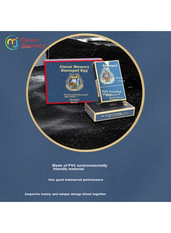 Wonderful Notes Miaoji Guandan Special Poker Cards Pvc Waterproof Frosted Guandan Competition 6 Pairs (double Pair Gift Box) Mj8507 - Image 3