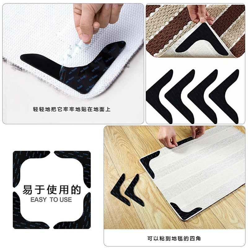 Cross-Border Wholesale PU Floor Mat Anti-Slip Pad - Washable, Reusable, and Seamless Double-Sided Adhesive - Image 4