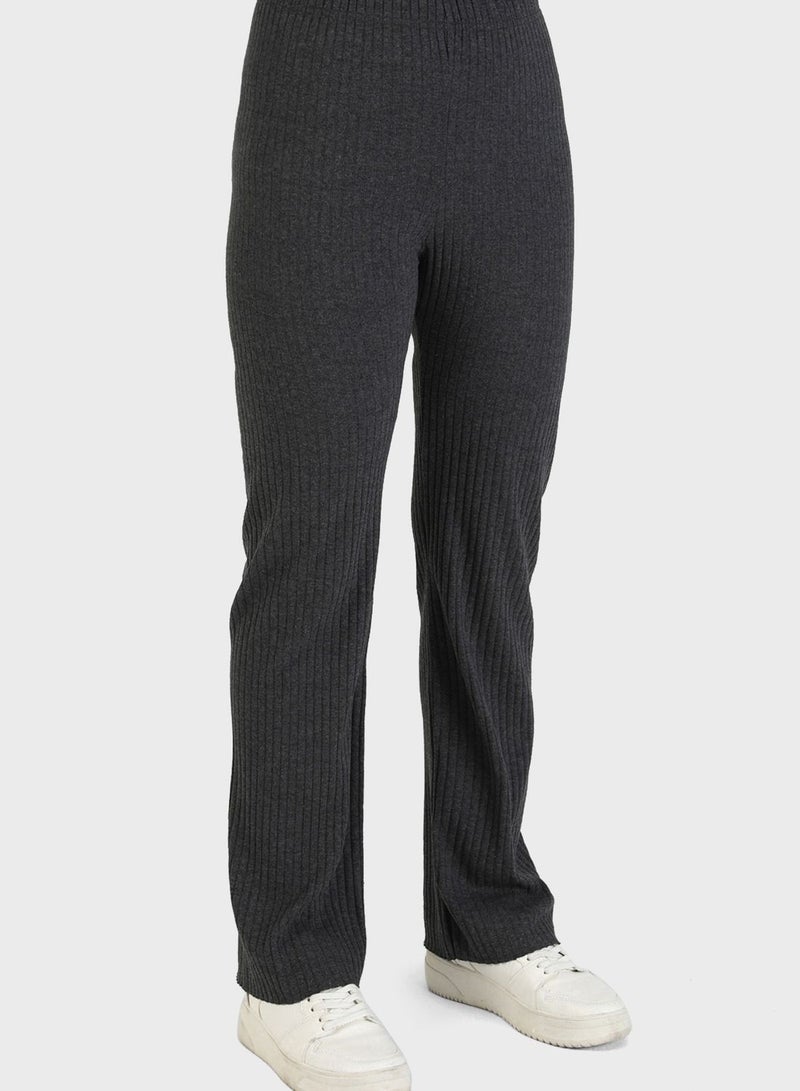 تافين من مودانيسا بلوزة محززة بياقة عالية - Image 4