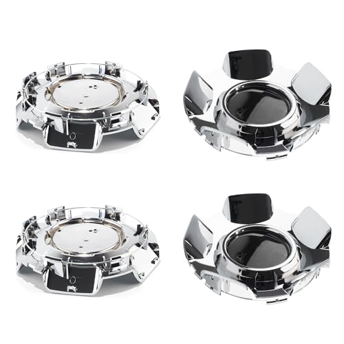 DewFlew 4Pcs Wheel Center Caps for 2007-2013 Chevy Silverado, Tahoe, Suburban, Avalanche | 20" 5-Spoke Wheel Rim 188.8mm(7.43in) Chrome Hub Cap, Replacement 9597345 19431542 Wheel Cover - Image 1