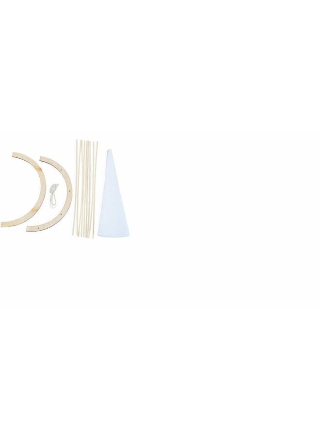 Darice 9184-11 Wood Tepee Kit  - Image 2
