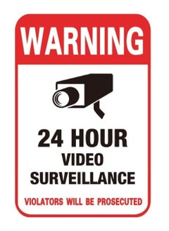 CCTV Camera Sticker Warning Signs (5pcs, Size 15.7x10.3cm), Self Adhesive Indoor 24 Hour Video Surveillance Stickers Waterproof for Home Office Shop Car Truck Bus - pzsku/ZDBFCC141C81D63FA9911Z/45/_/1657635103/c9417530-ce70-4149-8163-172ea070c1e9