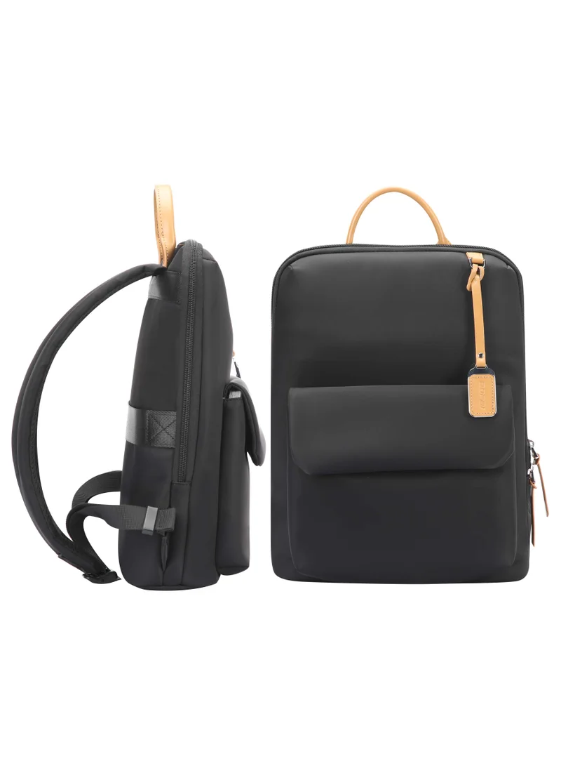 Bopai BOPAI Elegant Professional water resistant Laptop Backpack - Stylish Business Travel Bag for Women with Multi Compartments and Premium Features - BO-LB821-Black