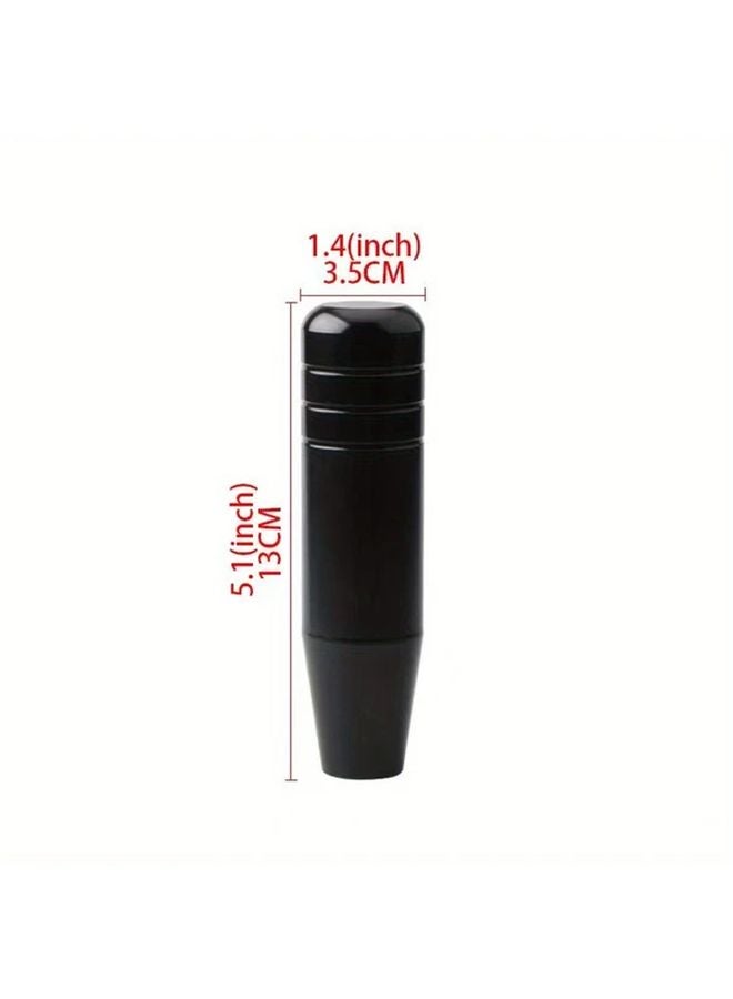 مقبض ناقل حركة ألومنيوم أزرق وذهبي ممتد يدوي لعصا ناقل الحركة اليدوي للسيارة مقبض رافعة ناقل الحركة 13 سم - Image 3