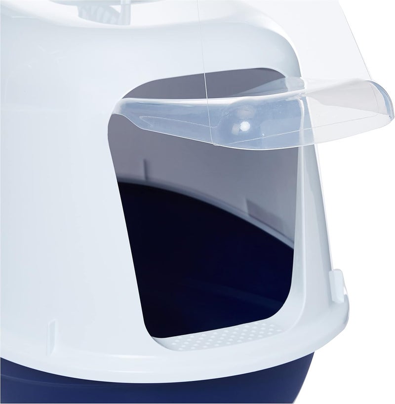 MP Bergamo Toilet Pretty Mix Cat Litter Box - Blue - Image 4