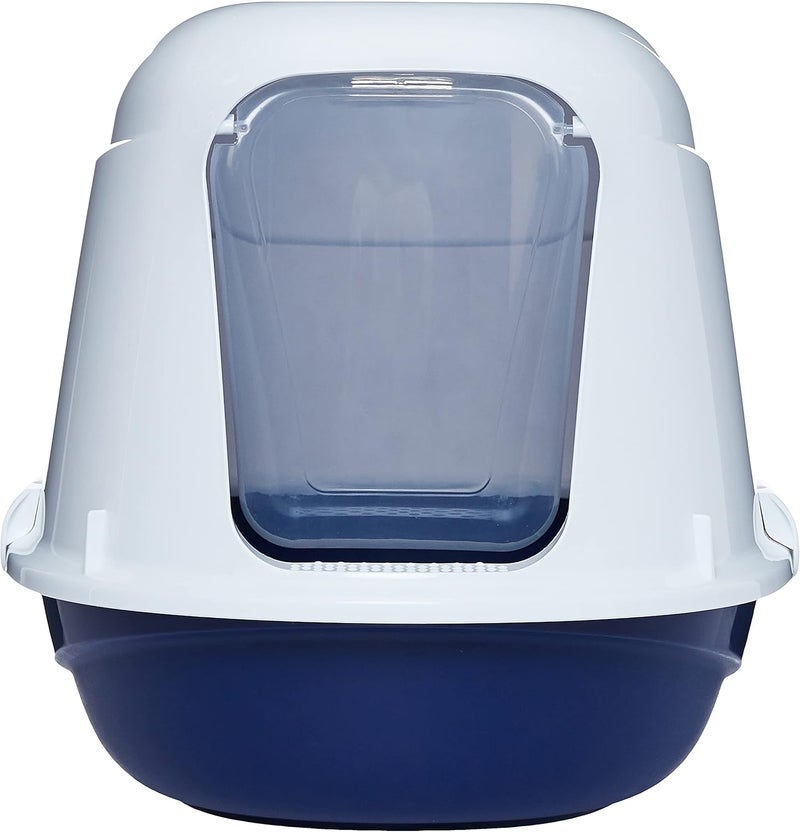 MP Bergamo Toilet Pretty Mix Cat Litter Box - Blue - Image 2