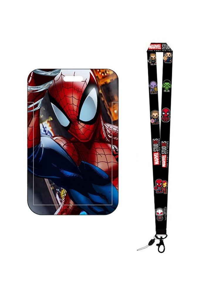 Generic - Marvel Spiderman Lanyard ID Card Holder - Image 1