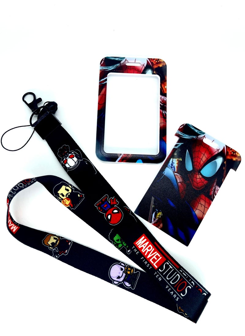 Generic - Marvel Spiderman Lanyard ID Card Holder - Image 1