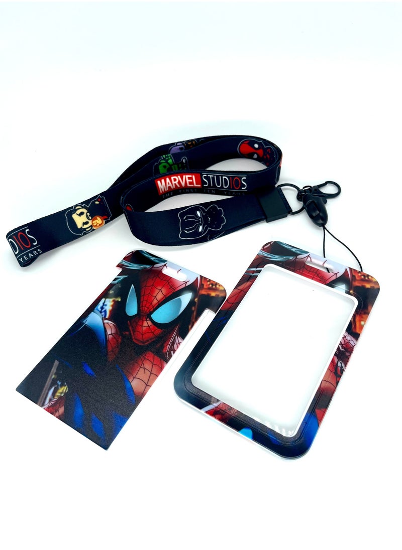 Generic - Marvel Spiderman Lanyard ID Card Holder - Image 1