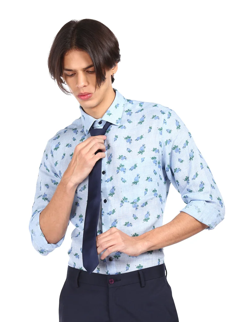 Regular fit Floral Print Shirt