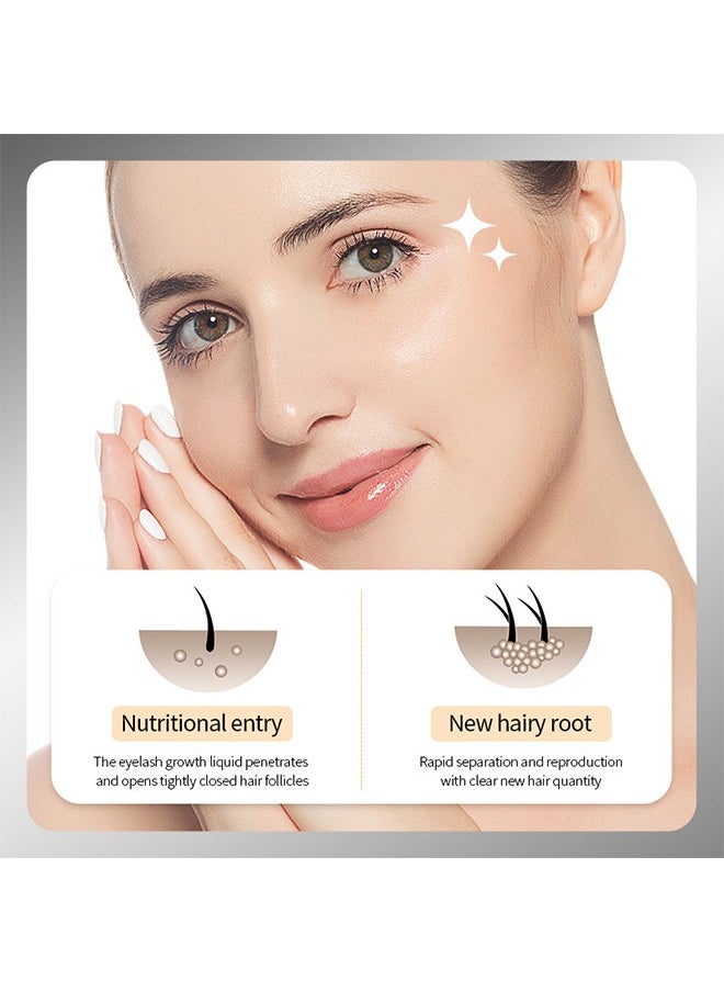 BIOAQUA - Eyelash Growth Essence - Fuller And Longer Looking Lashes Lash Enhancing Serum For Natural Lashes Or Lash Extensions & Brows, Vegan & Cruelty-free 7ml - Image 1