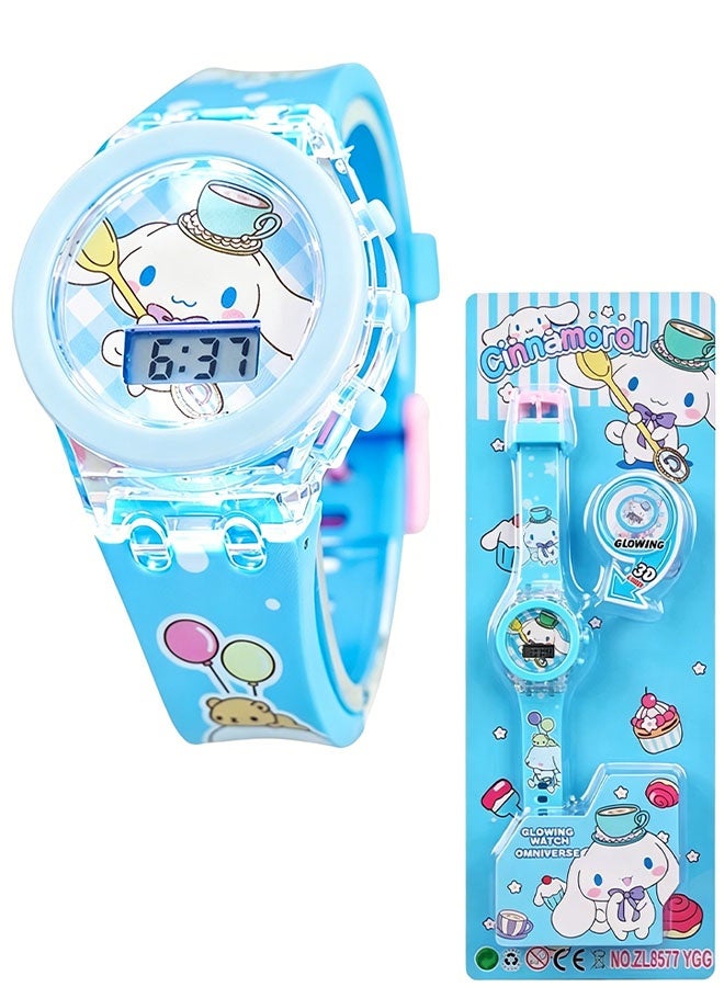 Cinnamoroll Bestselling Children's Watch Cinnamoroll Luminous Watch Gift Watch Suitable for Children of All Ages - Image 1