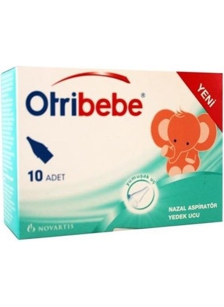 Otribebe Nasal Aspirator 10 Lugs Spare Tip 1 Piece  - Image 1