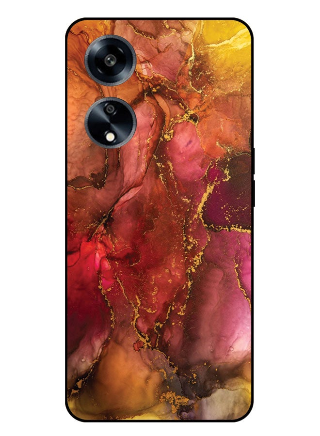 EYE CATCH Printed Protective Case Cover For Oppo A1 5G -  Marble Textures - Image 1